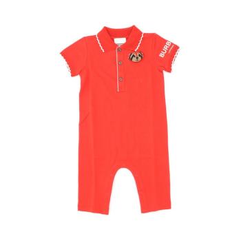 Burberry | BURBERRY 红色婴幼儿连体衣 8043118商品图片,满$250享9.8折, 独家减免邮费, 满折