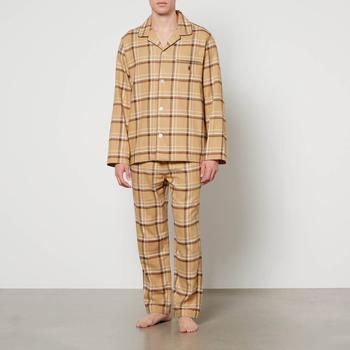 Ralph Lauren | Polo Ralph Lauren Brushed-Cotton Shirt and Trousers Pyjama Set商品图片,