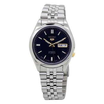 精工手表推荐, Seiko | Seiko 5 Automatic Blue Dial Mens Watch SNKF65J1商品图片 3.7折