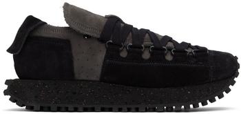 Acne Studios | Black & Gray Suede Sneakers商品图片,8折