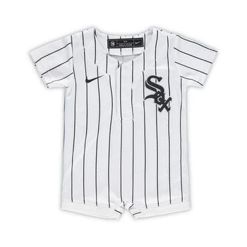 NIKE | Newborn and Infant Boys and Girls White Chicago White Sox Official Jersey Romper 独家减免邮费