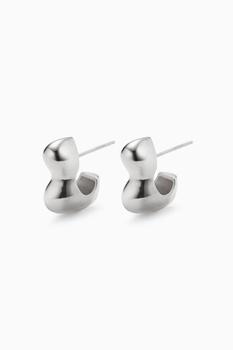 小银瓶, AGMES | Small Bubble Hoops - Sterling Silver商品图片 
