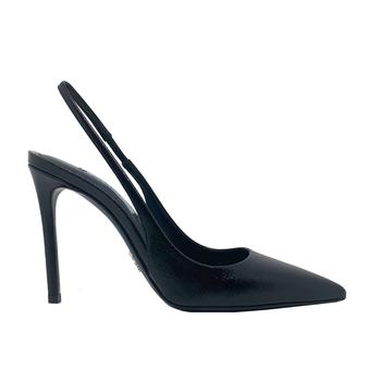 Prada | Prada Slingback Leather Pumps商品图片,6.9折