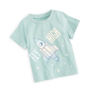 First Impressions | Baby Boys Fly High Rocket T-Shirt, Created for Macy's商品图片,