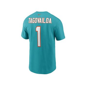 NIKE | Miami Dolphins Men's Pride Name and Number Wordmark 3.0 Player T-shirt Tua Tagovailoa商品图片,独家减免邮费