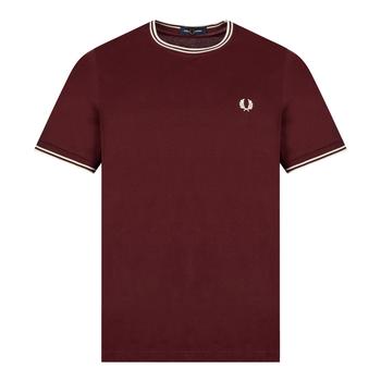 Fred Perry | Fred Perry Twin Tipped T-Shirt - Oxblood商品图片,