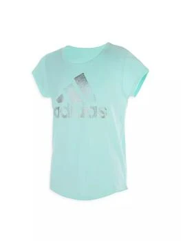 推荐Little Girl's & Girl's Logo Athletic T-Shirt商品