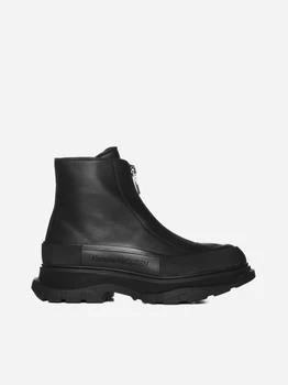 推荐Tread leather ankle boots商品