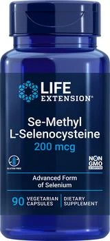 Life Extension | Life Extension Se-Methyl L-Selenocysteine - 200 mcg (90 Capsules, Vegetarian),商家Life Extension,价格¥67