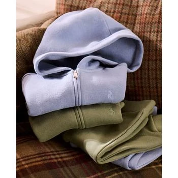Ralph Lauren | Baby Boys Fleece Full Zip Hoodie and Pants Set,商家Macy's,价格¥312