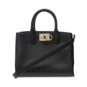 推荐SALVATORE FERRAGAMO 女士黑色皮革手提包 21-H288-720238商品