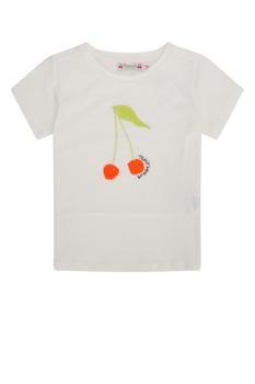 商品Bonpoint | Bonpoint Theia Logo Printed Crewneck T-Shirt,商家Cettire,价格¥350图片
