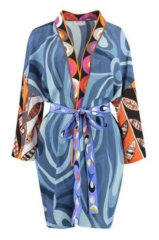 Pucci | Pucci Coats & Jackets in Blue,商家Modayn,价格¥7921