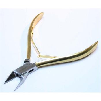 商品Shelter | 876 Gold Cuticle Manicure Care Cutter Nippers Clipper Stainless Steel, 5 in.,商家Premium Outlets,价格¥125图片