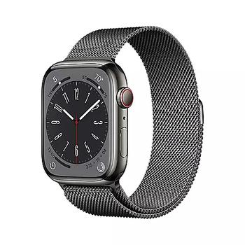 推荐Apple Watch Series 8 GPS + Cellular 45mm Stainless Steel Case with Milanese Loop (Choose Color)商品