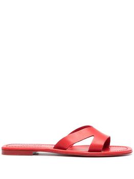 kenzo鞋正品, Kenzo | Kenzo Women's Red Leather Sandals商品图片 