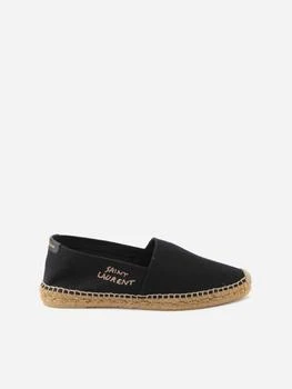 推荐Saint Laurent Canvas Espadrilles With Embroidery - Men商品