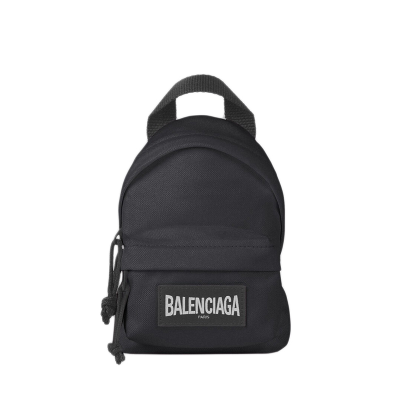 推荐Balenciaga/巴黎世家 新款 男士迷你黑色再生尼龙背包型状单肩斜挎包6560602JMRX1000商品