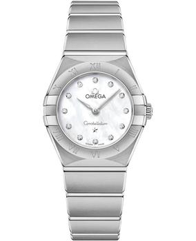 欧米茄星座, Omega | Omega Constellation Manhattan Quartz 25mm Mother of Pearl Dial Diamond Stainless Steel Women's Watch 131.10.25.60.55.001商品图片 9折