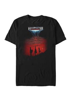 推荐Big & Tall Halloween II Halloween Tres Cover Graphic Short Sleeve T-Shirt商品