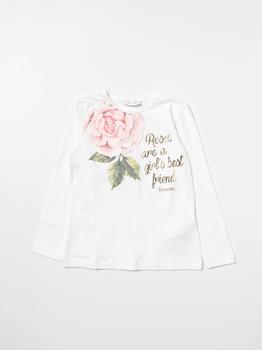 MONNALISA | Monnalisa T-shirt with pink print商品图片,5折起