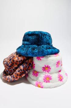Urban Outfitters | Knox Printed Faux Fur Bucket商品图片,
