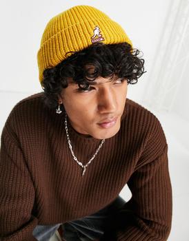product Kangol Cardinal 2 way beanie in old gold image