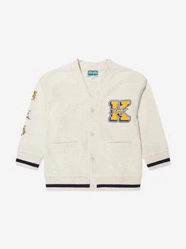 Kenzo | Boys Varsity Cardigan in Ivory,商家Childsplay Clothing,价格¥907