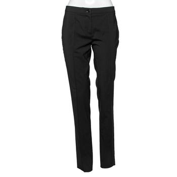 美国burberry, [二手商品] Burberry | Burberry Black Wool Regular Fit Pants S商品图片 4.6折