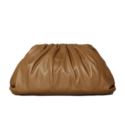 美帕正品, Bottega Veneta | 【包税】Bottega Veneta/葆蝶家 2020早秋新款 THE POUCH系列 深驼色小牛皮单隔层内衬纳帕皮革手拿包576227VCP402618商品图片 额外9.5折, 包邮包税, 额外九五折