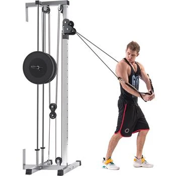 Streamdale Furniture | Streamdale Lat Pulldown Machine Home Gym Fitness Silver,商家Premium Outlets,价格¥2834