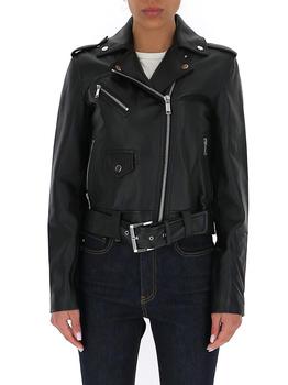 Michael Kors | Michael Michael Kors Leather Biker Jacket商品图片,8.1折