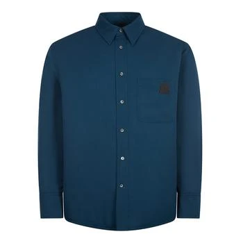 推荐Lanvin Padded Shirt - Blue商品