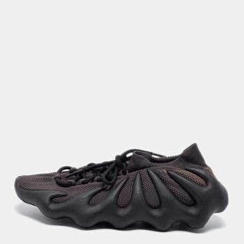 yeezy450, YEEZY | Yeezy Black Knit Fabric Yeezy 450 Lace Up Sneakers Size 42商品图片 满1件减$100, 满减