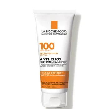 推荐La Roche-Posay Anthelios Melt-in Milk Body and Face Sunscreen Lotion Broad Spectrum SPF 100 (Various Sizes)商品