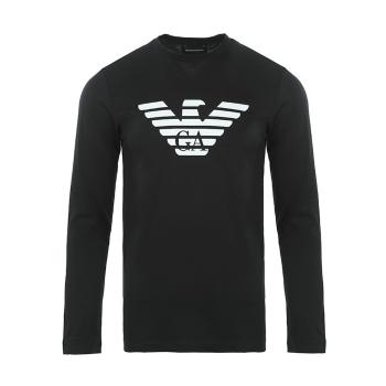 Emporio Armani | EMPORIO ARMANI 男黑色长袖T恤 8N1TN8-1JPZZ-0022商品图片,满$100享9.5折, 满折
