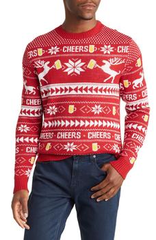 推荐Cheers Nordic Holiday Sweater商品
