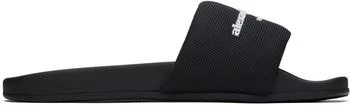 Alexander Wang | Black AW Pool Slides,商家SSENSE HK,价格¥575