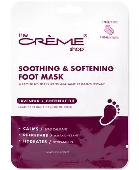 The Creme Shop | Soothing & Softening Foot Mask, 3-Pk.,商家Macy's,价格¥90