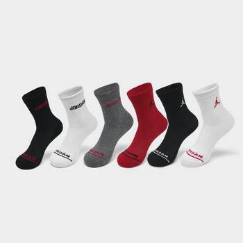 Jordan | Kids' Jordan Legend Crew Socks (6-Pack),商家Finish Line,价格¥154