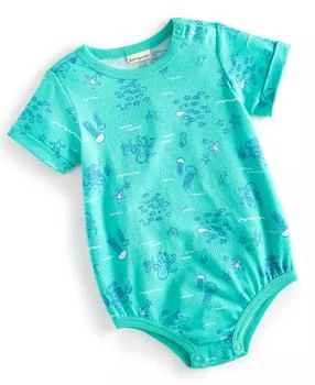 First Impressions | Baby Boys Sea-Print Sunsuit, Created for Macy's,商家Macy's,价格¥43