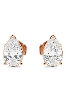 Badgley Mischka | Pear Cut Lab Created Diamond Stud Earrings - 2.0ctw,商家Nordstrom Rack,价格¥17253