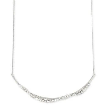 Givenchy | Crystal Pavé Frontal Necklace, 16" + 3" extender 6.9折