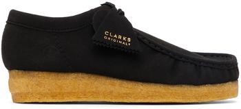 clarks wallabee, Clarks | Black Vegan Wallabee Derbys商品图片 