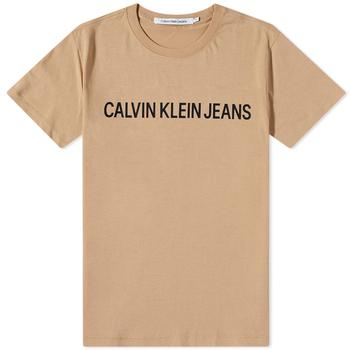 Calvin Klein | Calvin Klein Institutional Logo Tee商品图片,5.4折, 独家减免邮费