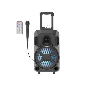 Tzumi | Remote-Controlled Mega Bass LED Bluetooth Jobsite Speaker,商家Macy's,价格¥372