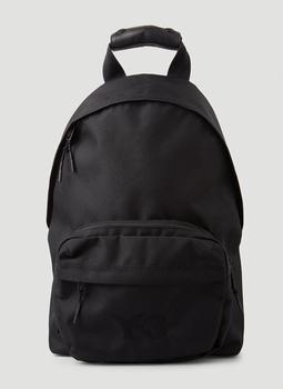 推荐Logo Print Backpack in Black商品