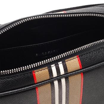 burberry腰包男包, Burberry | BURBERRY 男士黑色牛皮腰包 8036543商品图片 独家减免邮费