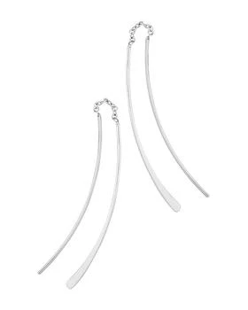 Bloomingdale's | Small Wire Threader Earrings in 14K White Gold - 100% Exclusive,商家Bloomingdale's,价格¥1770