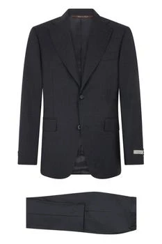 Canali | Canali Two-Piece Wool Suit,商家Cettire,价格¥8988